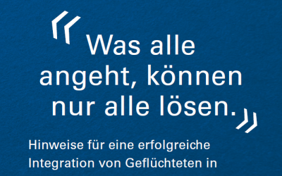 "Was alle angeht, können nur alle lösen", lautet der Titel der gemeinsamen Hinweise der zwei niedersächsischen Organisationen