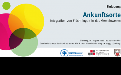 "Ankunftsorte" sind unser Thema am 16.8. in Lüneburg